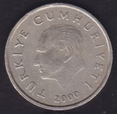 2000 Yılı 50.000 Lira