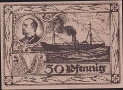 Almanya 50 Pfennig Notgeld 1921 Çil