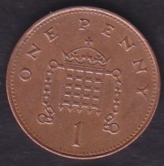 İngiltere 1 Penny 1999