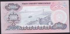 6.Emisyon 3.Tertip 1000 Lira F72 735883 Çilaltı