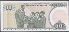 7.Emisyon 2.Tertip 10 Lira D23 108730 Çilaltı Çil