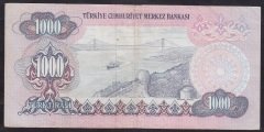 6.EMİSYON 2.TERTİP 1000 LİRA C79 561861 ÇOK TEMİZ +