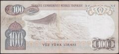 6.Emisyon 1.Tertip 100 Lira A88 314682 Çok Temiz+