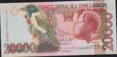 Saint Thomas And Principe 20000 Dobras 2013 Çil Pick 67e
