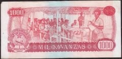 Angola 1000 Kwanzas 1979 Çok Çok Temiz Pick 117