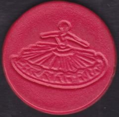 Kardelen Lunapark Jetonu Kırmızı