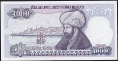 7.Emisyon 2.Tertip 1000 Lira G61 888805 Çil