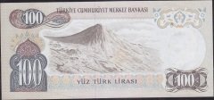 6.Emisyon 2.Tertip 100 Lira G74 677095 Çilaltı Çil