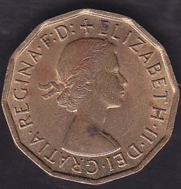 İngiltere 3 Pence 1967