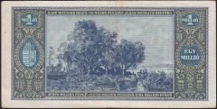 Macaristan 1000000 Pengo 1945 Çok Temiz+