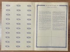 Hisse Senedi - Gardier 1944 ( 43.5 X 32 cm )