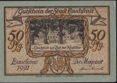 Almanya 50 Pfennig Notgeld 1921 Çil