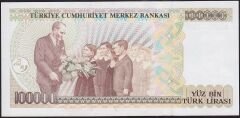 7.Emisyon 2.Tertip 100000 Lira E41 537317 Çil