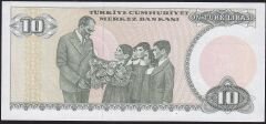 7.Emisyon 2.Tertip 10 Lira D12 141755 Çilaltı Çil