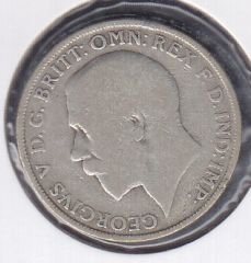 İngiltere 1 Florin 1921 Gümüş 11.31 Gram
