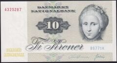 Danimarka 10 Kroner 1972 Çil Pick 48g