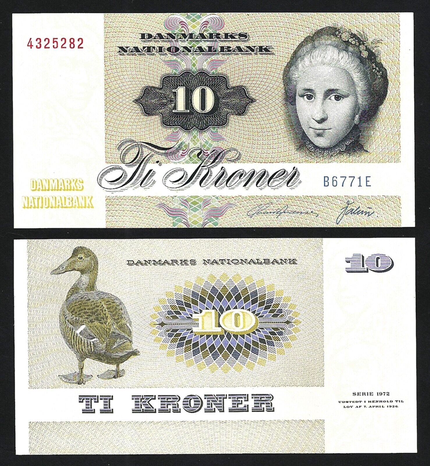 Danimarka 10 Kroner 1972 Çil Pick 48g