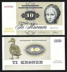 Danimarka 10 Kroner 1972 Çil Pick 48g