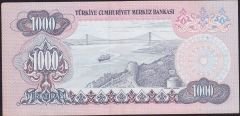 6.Emisyon 3.Tertip 1000 Lira F20 633973 Çok Temiz+