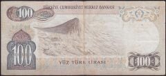 6.Emisyon 1.Tertip 100 Lira A25 364454 Çok Temiz