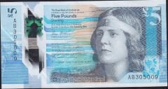 İskoçya 5 Pound 2016 Çok Temiz+ Polimer