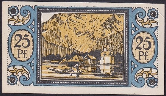 ALMANYA 25 PFENNİNG NOTGELD 1921 ÇİL eski kağıt para fiyatları