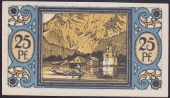 ALMANYA 25 PFENNİNG NOTGELD 1921 ÇİL eski kağıt para fiyatları