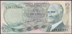 6.Emisyon 2.Tertip 10 Lira L34 125971 Çilaltı Çil
