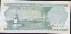 6.Emisyon 2.Tertip 10 Lira L34 125971 Çilaltı Çil