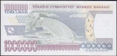 7.Emisyon 3.Tertip 1 000 000 Lira U06 267112 Çilaltı Çil