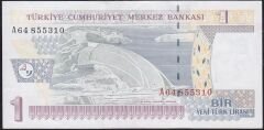 8.Emisyon 1 YTL A64 855310 Çok Temiz+
