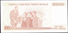 7.Emisyon 3.Tertip 100000 Lira I48 169997 Çilaltı Çil