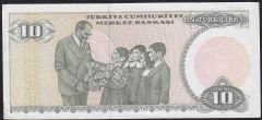 7.Emisyon 2.Tertip 10 Lira D05 532905 Çok Çok Temiz+