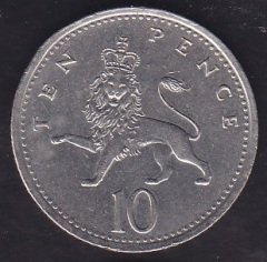 İngiltere 10 Pence 1992