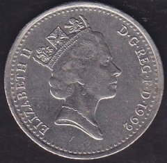 İngiltere 10 Pence 1992