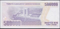 7.Emisyon 4.Tertip 500000 Lira M02 913563 Çilaltı Çil