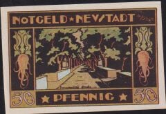 Almanya 50 Pfennig Notgeld 1921 Çil