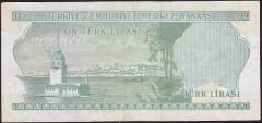6.Emisyon 2.Tertip 10 Lira L24 387437 Çok Temiz+