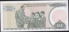7.Emisyon 2.Tertip 10 Lira D01 676586 Çil
