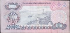 6.EMİSYON 2.TERTİP 1000 LİRA C71 948720 ÇOK ÇOK TEMİZ +
