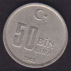 2003 Yılı 50.000 Lira