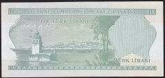 6.Emisyon 2.Tertip 10 Lira L20 094296 Çilaltı Çil