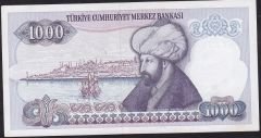 7.Emisyon 2.Tertip 1000 Lira F67 381522 Ççt Çilaltı