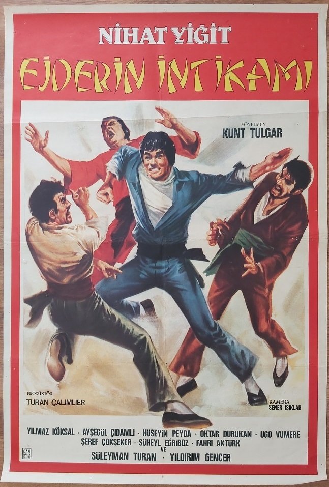 Nihat Yiğit - Yılmaz Köksal - Ejderin İntikamı - Film Afişi