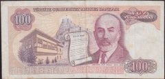 7.Emisyon 2.Tertip 100 Lira D61 625839 Çok Temiz
