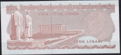 6.EMİSYON 3.TERTİP 20 LİRA F80 660682 ÇİLALTI