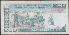 İran 200 Riyal Çok Temiz+ Sürsajlı