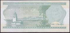 6.Emisyon 2.Tertip 10 Lira L16 288417 Çilaltı