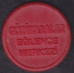 Gözükaralar Lunapark Jetonu Kırmızı