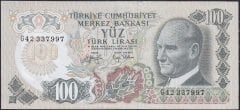 6.Emisyon 2.Tertip 100 Lira G42 337997 Çok Temiz +